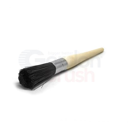 GORDON BRUSH 3/4" Brush D .040" Nylon Bristle D Abrasive Nylon Single-Spiral 159999